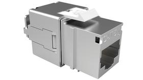 Conector RJ Femea Keystone Cat 6a Blindado Furukawa 35080100 Conector RJ Femea Keystone Cat 6a Blindado Furukawa 35080100