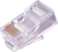 Conector Rj45 8x8 Cat5e Pacote Com 1000 Peças - Seccon