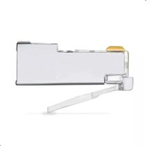 Conector Rj45 Blindado Cat6 Pacote C/10 Peças Conector Rj45 Blindado Cat6 Pacote C/10 Peças