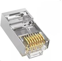 Conector Rj45 Blindado Cat6 Pacote Pacote C/20 Unidades