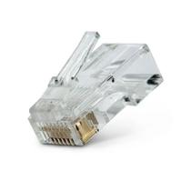 Conector RJ45 CAT6 CONEX 1000 para Cabo UTP Intelbras Embalagem com 50 Peças