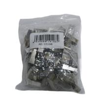 Conector RJ45 Cat6 Macho Blindado (pack com 100un) Conector RJ45 Cat6 Macho Blindado (pack com 100un)