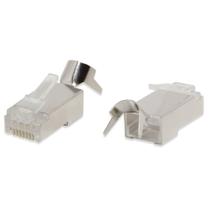 Conector Rj45 Cat6A Blindado - SOLUCAO