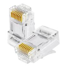 Conector RJ45 Macho Pacote c/ 100Pcs