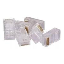 Conector RJ45 Macho Transparente Cat.5e U/UTP 8 Unidades