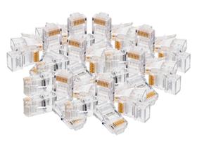 Conector RJ45 Plug Modular 8x8 -1000unidades Conector RJ45 Plug Modular 8x8 -1000unidades
