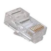 Conector RJ45 Rede Informática 100 Peças