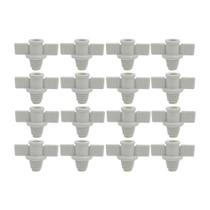 Conector Rosca Macho 3/8" Fêmea Engate Cinza Netafim - 100 Unidades Conector Rosca Macho 3/8" Fêmea Engate Cinza Netafim - 100 Unidades