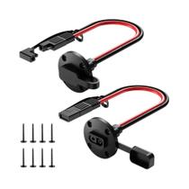 Conector SAE À Prova De Intempéries Soquete De Energia Conexão Rápida Cabo 12AWG Montagem Em Painel