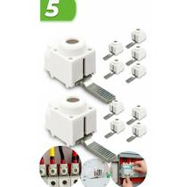 Conector Saída Frontal p/ Disjuntor 6-25mm (5un)