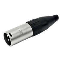 Conector Santo Angelo Xlr linha 3 Polos Niquelado