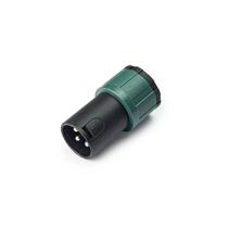 Conector santo angelo xlr linha macho low profile rotativo