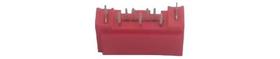 Conector Sata 7p S/t Dip Chield G/f Vermelho - Kit 10 Peças Conector Sata 7p S/t Dip Chield G/f Vermelho - Kit 10 Peças