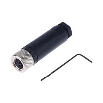 Conector Sensor M8 À Prova d'Água Macho Fêmea Plugue Rosca 3 4 Pinos Soquete Flange Montagem