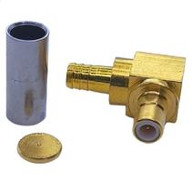Conector smb m angular0,4x2,5crimp - 10pçs Conector smb m angular0,4x2,5crimp - 10pçs