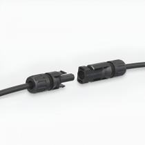 Conector Solar MC6 (MC4) Macho + Fêmea 30A 2,5 a 6mm²