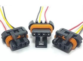 Conector Sonda Lambda 4 Vias - Chevrolet, JAC, Chery, Lifan Original Conector Sonda Lambda 4 Vias - Chevrolet, JAC, Chery, Lifan Original