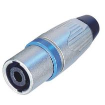 Conector speakon macho de linha metal NLT4MX - Neutrik