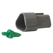 Conector SupplyMount TDT04-3P-10 3 Posições Pacote com 10