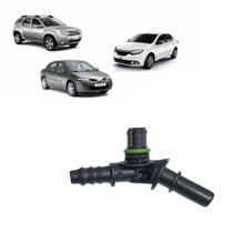 Conector t corpo borboleta c/anel de viton megane ii duster