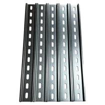 Conector T&G International DIN Rail em aço com fenda de 35 mm de largura Conector T&G International DIN Rail em aço com fenda de 35 mm de largura