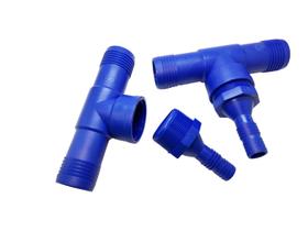 Conector Te Rosca Femea 2 x 1" com Adaptador 3 Unidades Conector Te Rosca Femea 2 x 1" com Adaptador 3 Unidades