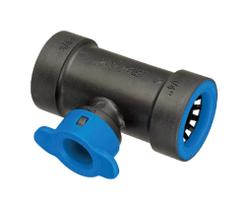 Conector Tee Orbit Blu-Lock Push-in 3/4 polegadas x 2 e 1/2 pol.