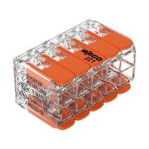Conector Terminal Wago Original - 10 Pólos 221-420 Para Cabos e Fios - Até 4mm Conector Terminal Wago Original - 10 Pólos 221-420 Para Cabos e Fios - Até 4mm