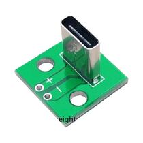 Conector Tipo C Macho E Fêmea Para Teste De Placa PCB, Vertical 90 Graus, 5/10 Peças, Cabo De Dados