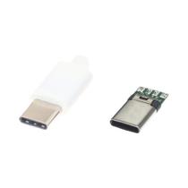 Conector Tipo C USB 31 Masculino De Alta Corrente Para Carregamento Rápido, Plugue De Cauda 3A 5A,