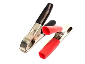 Conector Tipo Jacaré Isolada Pequena 75mm Kit com 20 Pares