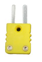 Conector Tipo K Macho Modelo Mini para para sensores de temperatura e termopar Conector Tipo K Macho Modelo Mini para para sensores de temperatura e termopar