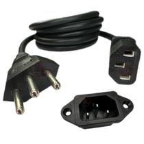 Conector Tomada + Cabo de Força 1,5mt para Panelas Elétricas Fun Kitchen
