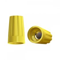 Conector Torcao Sforplast Com Mola 2,5 A 10Mm Amarelo