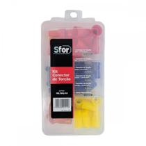 Conector Torcao Sforplast Com Mola Kit Com 98 Pecas - 5746