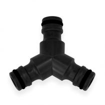 Conector Triplo Engate Rapido para Mangueira Plástico meia polegada ajax Conector Triplo Engate Rapido para Mangueira Plástico meia polegada ajax