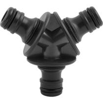 Conector triplo para engate rápido de 1/2", VONDER Conector triplo para engate rápido de 1/2", VONDER
