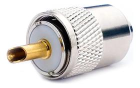 Conector Uhf Macho Cabo Rg213 Com Redutor Rg58 Px Vhf KLC