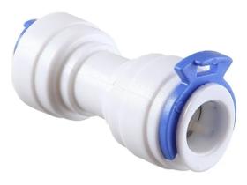 Conector União Emenda Reta Engate Ráp P Mangueira 3/8