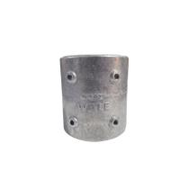 Conector unidut reto 2'' galvanizado - wale