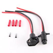 Conector Universal 12V-24V Para Motor De Arrasto, 8/10 Gauge, 2 Fios, Soquete De Conexão Rápida Para