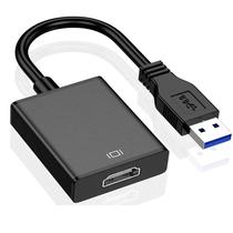 Conector USB para HDMI ABLEWE - Adaptador USB 3.0/2.0 para HDMI 1080P com Áudio