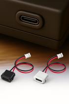 Conector USB Tipo C Fêmea com Cabo PH2.0 10cm Somente Carga, Alta Eficiência 3A para DIY e Protótipos Eletrônicos Conector USB Tipo C Fêmea com Cabo PH2.0 10cm Somente Carga, Alta Eficiência 3A para DIY e Protótipos Eletrônicos