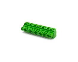 Conector Verde Multipolar AKZ1550.12 Fêmea de 12 Vias - Passo 3,81mm - Phoenix Mecano Conector Verde Multipolar AKZ1550.12 Fêmea de 12 Vias - Passo 3,81mm - Phoenix Mecano