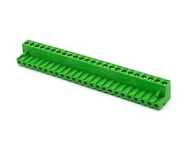 Conector Verde Multipolar AKZ950.024 Fêmea de 24 Vias - Passo 5,08mm - Phoenix Mecano