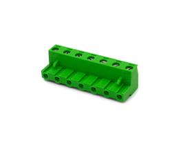 Conector Verde Multipolar AKZ960.07 Fêmea de 7 Vias - Passo 7,62mm - Phoenix Mecano Conector Verde Multipolar AKZ960.07 Fêmea de 7 Vias - Passo 7,62mm - Phoenix Mecano