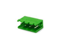 Conector Verde Multipolar STLZ950.04V Macho 180º (Vertical) de 4 Vias Com as Laterais Abertas - Passo 5,08mm - Phoenix Mecano Conector Verde Multipolar STLZ950.04V Macho 180º (Vertical) de 4 Vias Com as Laterais Abertas - Passo 5,08mm - Phoenix Mecano
