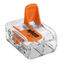 Conector Wago 2P 0,14A4,0M 32A 221-412 C/6