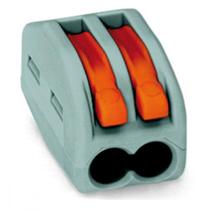 Conector Wago 2P 08 4,0M 32A 222-412 - Kit C/50 Unidades Conector Wago 2P 08 4,0M 32A 222-412 - Kit C/50 Unidades