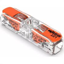 Conector Wago Emenda 221 Inline 2 Polos - 4Mm - 32A. - 60513342 - Kit C/60 Pecas Conector Wago Emenda 221 Inline 2 Polos - 4Mm - 32A. - 60513342 - Kit C/60 Pecas